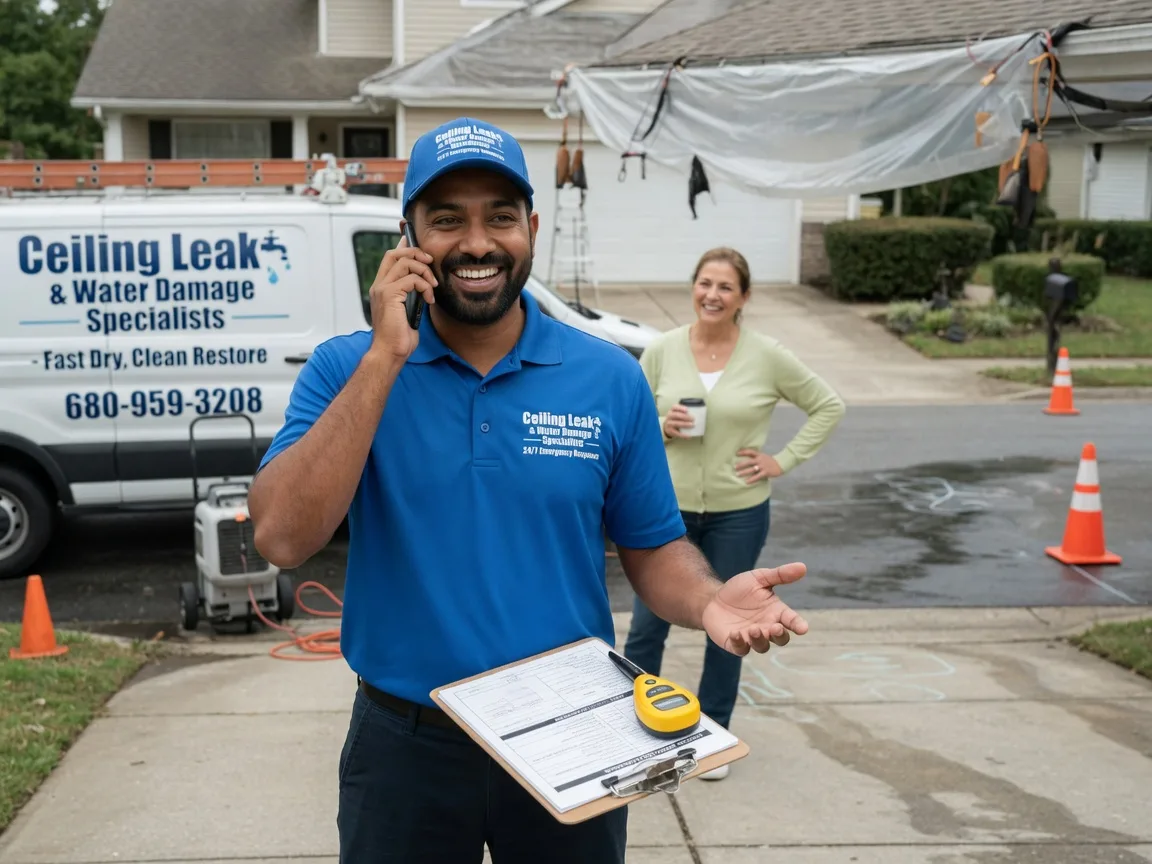 Ceiling Leak Cleanup Winigan, MO FAQs