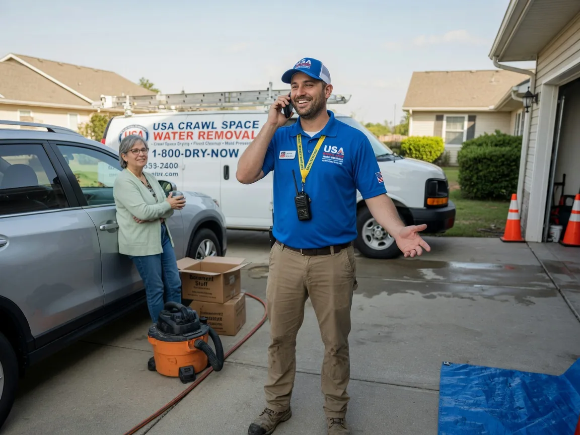 Crawl Space Water Removal Winigan, MO FAQs